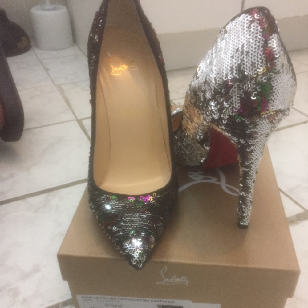 Christian louboutin Pigalle follies , multi color.